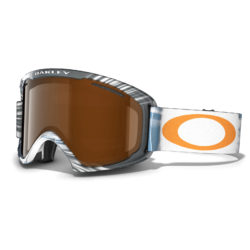 Men's Oakley Goggles - Oakley 02 XL Goggles. Factory Pilot Series 1242 - Black Iridium & H.i. Persimmon